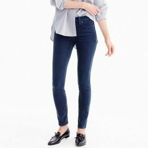 J Crew toothpick ankle zip pants
